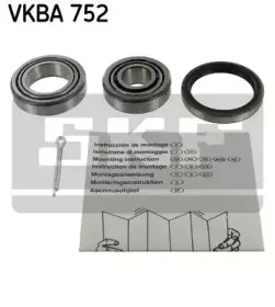 VKBA 752 SKF Комплект подшипника ступицы колеса